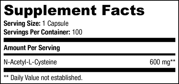 NAC (100 capsules)